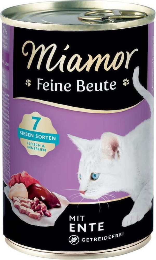ΚΟΝΣΕΡΒΑ ΓΑΤΑΣ MIAMOR FEINE BEUTE ΠΑΠΙΑ (400GR)