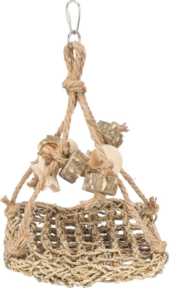 ΚΡΕΜΑΣΤΗ ΚΟΥΝΙΑ TRIXIE ΑΠΟ ΧΟΡΤΟ ΘΑΛΑΣΣΗΣ (19X19CM)