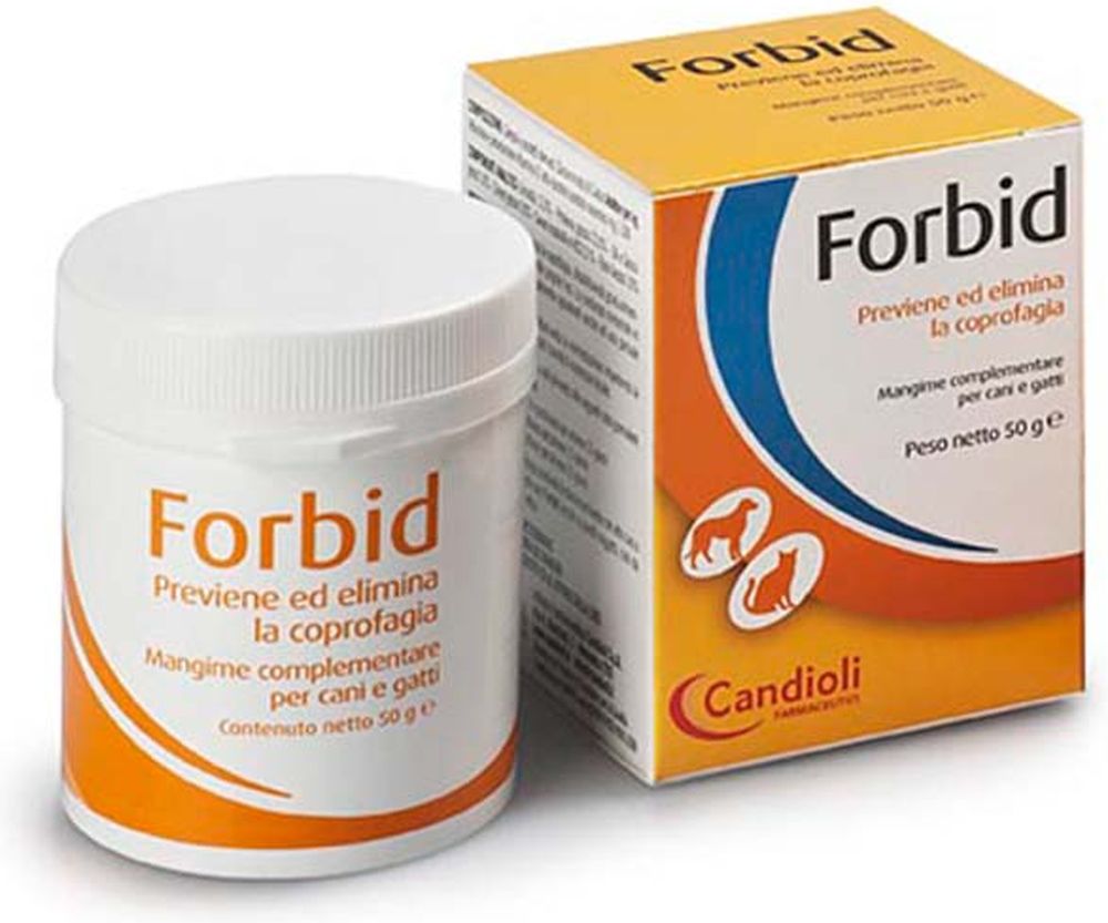 ΣΥΜΠΛΗΡΩΜΑ ΔΙΑΤΡΟΦΗΣ CANDIOLI ΣΕ ΣΚΟΝΗ FORBID (50GR)