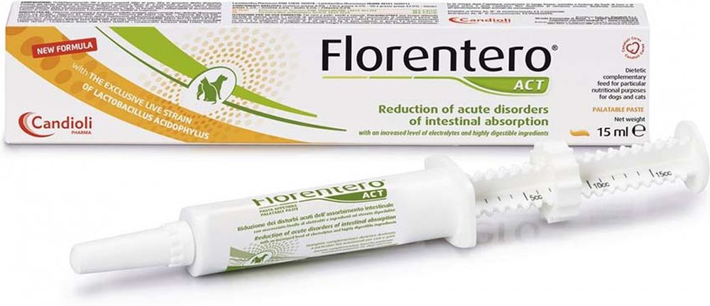ΠΑΣΤΑ ΠΡΟΒΙΟΤΙΚΩΝ ΣΚΥΛΟΥ ΓΑΤΑΣ CANDIOLI FLORENTERO ACT (15ML)