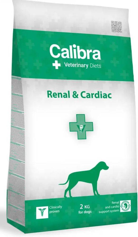ΤΡΟΦΗ ΣΚΥΛΟΥ CALIBRA VD DOG RENAL - CARDIAC (2KG)