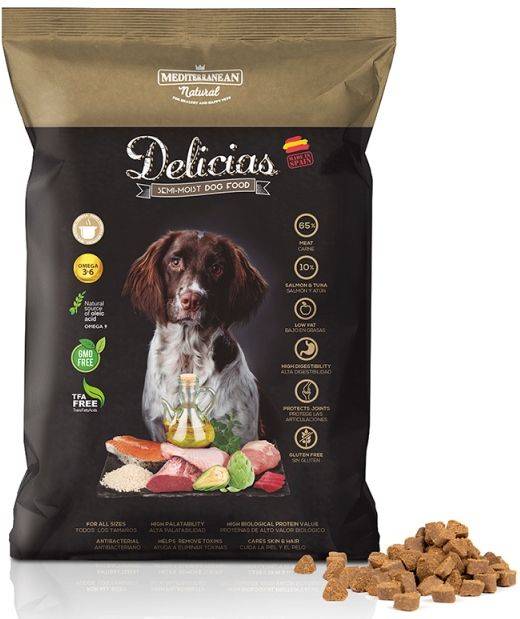 ΤΡΟΦΗ MEDITERRANEAN NATURAL DELICIAS ΗΜΙΥΓΡΗ (1,5KG)