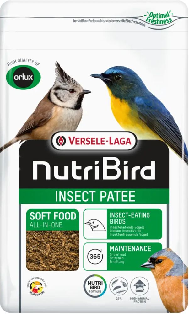 ΤΡΟΦΗ ORLUX INSECT PATEE ΕΝΤΟΜΟΦΑΓΑ (250GR)