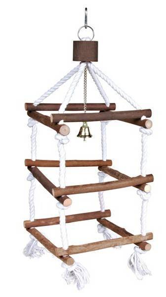 TRIXIE ΤΕΤΡΑΠΛΕΥΡΗ ΣΚΑΛΑ TRIXIE NATURAL LIVING 34CM
