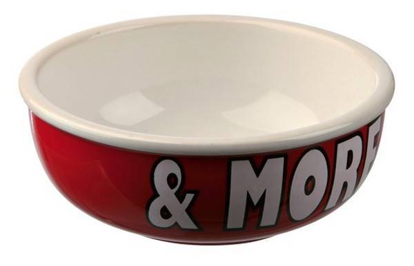 TRIXIE ΠΙΑΤΟ TRIXIE CERAMIC BOWL MILK - MORE ΚΟΚΚΙΝΟ (400 ML)