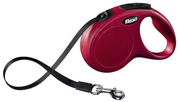 FLEXI ΟΔΗΓΟΣ FLEXI CLASSIC IMANTA KOKKINO 15KG 5M SMALL