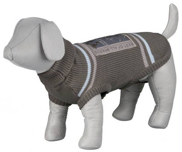 TRIXIE ΜΠΛΟΥΖΑ TRIXIE BEST OF ALL BREEDS ΓΚΡΙ (XS-30CM)