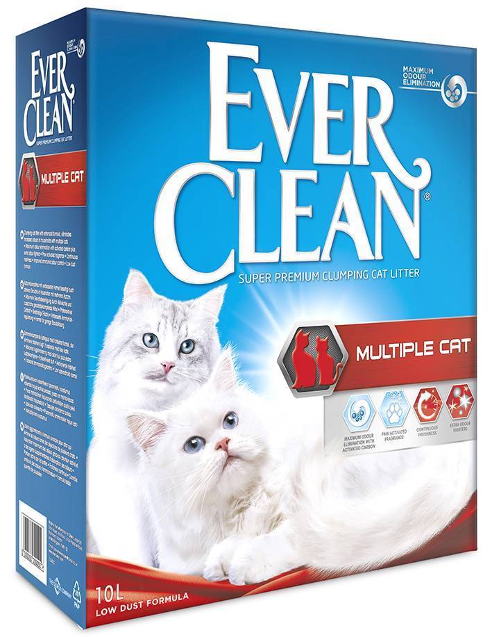 EVER CLEAN ΑΜΜΟΣ EVER CLEAN MULTIPLE CAT 10LT