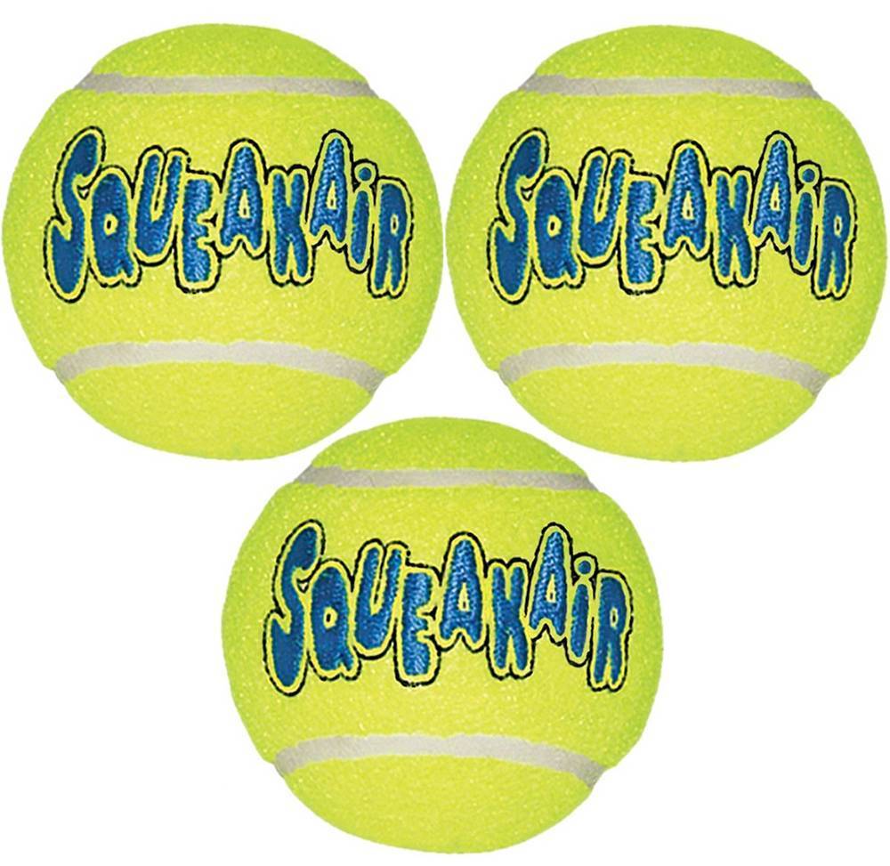 KONG ΣΕΤ ΜΠΑΛΕΣ KONG AIR SQUEAKER TENNIS BALL (3ΤΜΧ) S
