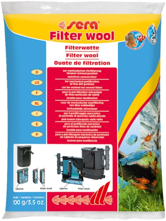 SERA ΦΙΛΤΡΟ SERA FILTER WOOL 100GR