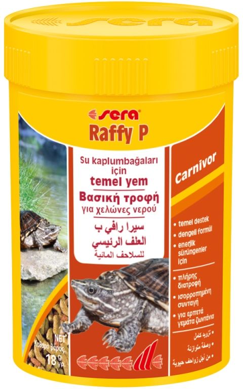 SERA ΤΡΟΦΗ ΓΙΑ ΧΕΛΩΝΕΣ ΝΕΡΟΥ SERA RAFFY P ΣΕ STICK 100ML