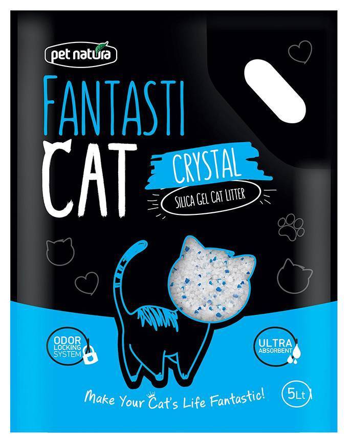 PET NATURA ΑΜΜΟΣ PET NATURA FANTASTICAT ΚΡΥΣΤΑΛΛΙΚΗ 5LT