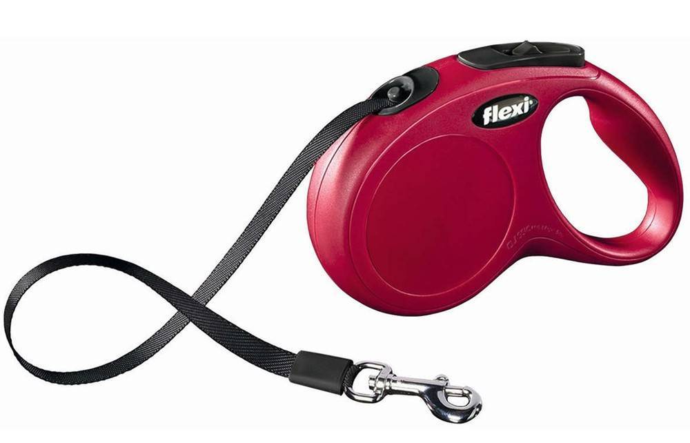 FLEXI ΟΔΗΓΟΣ FLEXI CLASSIC ΜΕ ΙΜΑΝΤΑ KOKKINO 25KG 5M MEDIUM