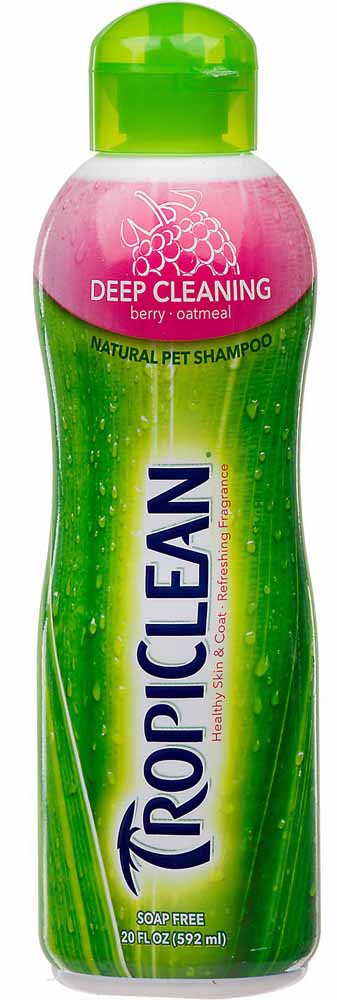 TROPICLEAN ΣΑΜΠΟΥΑΝ ΣΚΥΛΟΥ TROPICLEAN DEEP CLEANING BERRY 592ML