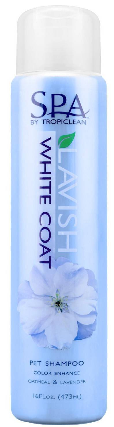 ΣΑΜΠΟΥΑΝ ΣΚΥΛΟΥ TROPICLEAN SPA WHITE COAT 473ML