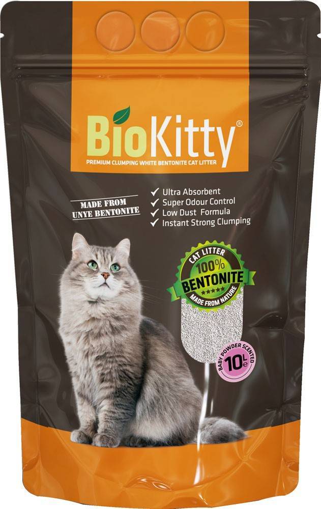 BIOKITTY ΑΜΜΟΣ ΣΥΓΚΟΛΛΗΤΙΚΗ BIOKITTY ΜΕ ΑΡΩΜΑ BABY POWDER 10LT