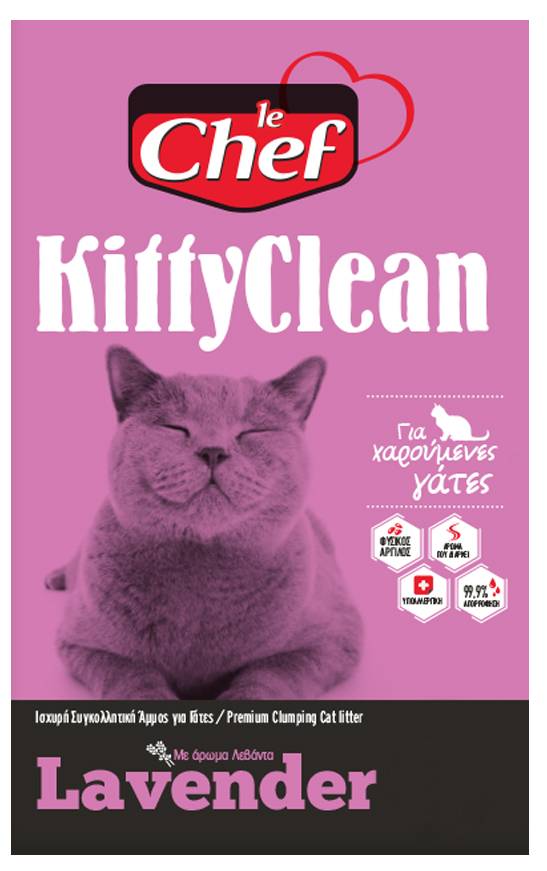 ΑΜΜΟΣ ΣΥΓΚΟΛΛΗΤΙΚΗ LE CHEF KITTY CLEAN ΛΕΒΑΝΤΑ 8KG