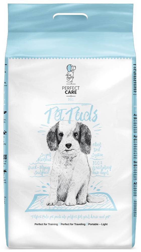PERFECT CARE ΠΑΝΕΣ ΣΚΥΛΟΥ PERFECT CARE NO AROMA 60Χ60CM (10TMX)