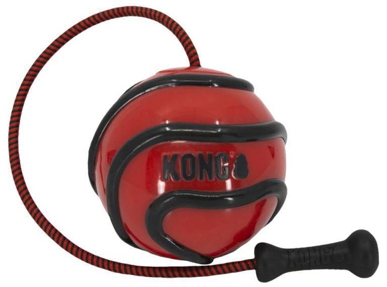 ΠΑΙΧΝΙΔΙ ΣΚΥΛΟΥ KONG WAVZ BUNJIBALL ΚΟΚΚΙΝΟ MD