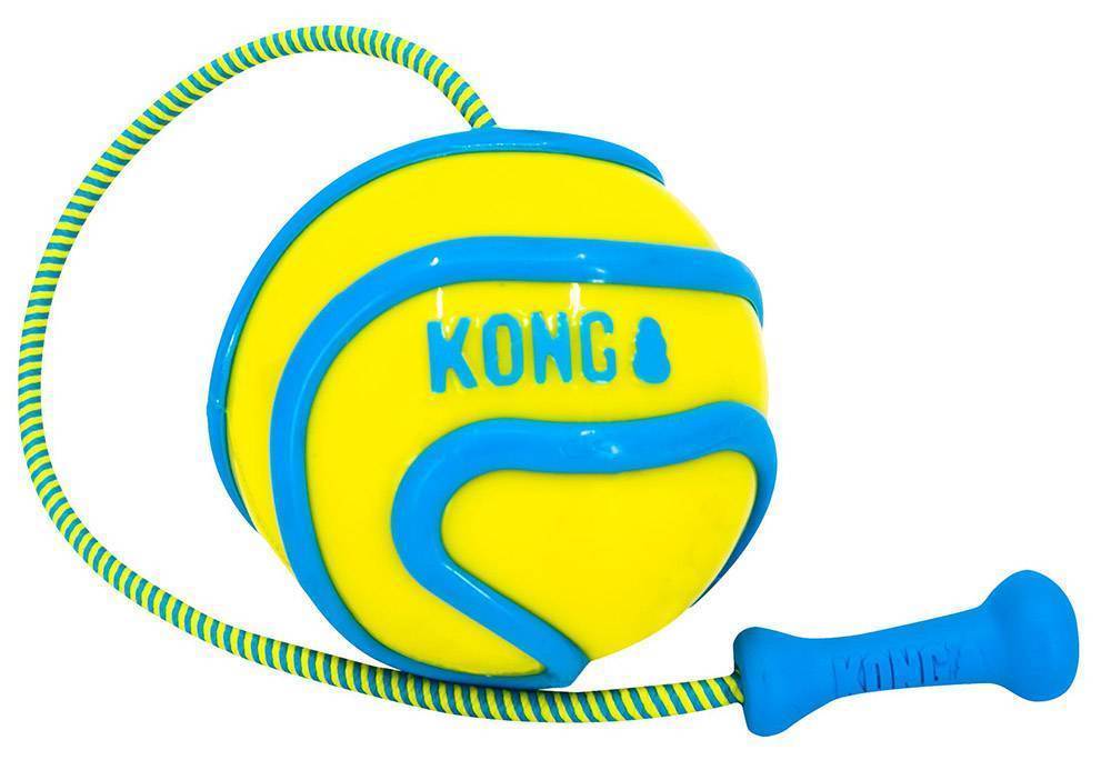 ΠΑΙΧΝΙΔΙ ΣΚΥΛΟΥ KONG WAVZ BUNJIBALL ΚΙΤΡΙΝΟ MD