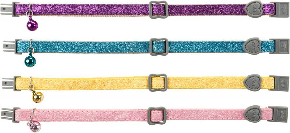 ΠΕΡΙΛΑΙΜΙΟ ΓΑΤΩΝ GLITTER ΡΟΖ