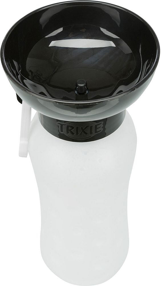 TRIXIE ΜΠΟΥΚΑΛΙ ΝΕΡΟΥ TRIXIE ΜΕ ΠΙΑΤΟ ΠΛΑΣΤΙΚΟ ΜΑΥΡΟ 550ML