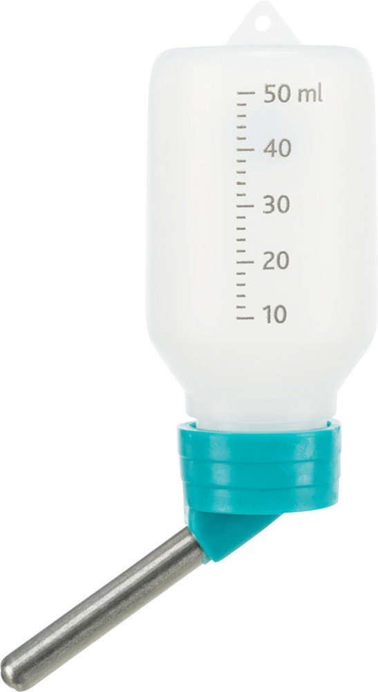 TRIXIE ΠΟΤΙΣΤΡΑ TRIXIE PLASTIC WATER BOTTLE ΓΑΛΑΖΙΟ 50ML