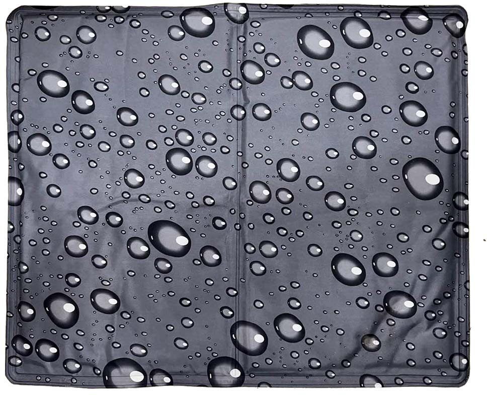 GLEE ΧΑΛΑΚΙ ΔΡΟΣΙΑΣ GLEE COOLING PAD ΓΚΡΙ L (90X50 CM)