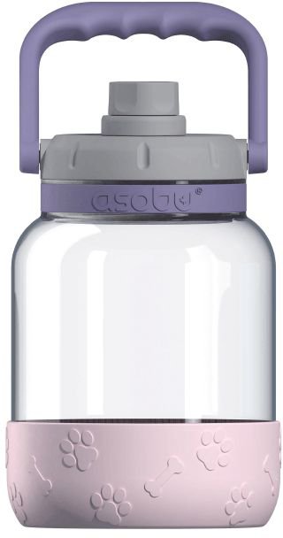 ASOBU ΜΠΟΥΚΑΛΙ ΣΚΥΛΟΥ ASOBU THE BARKLEY TRITAN ΡΟΖ 473ML- 1LT