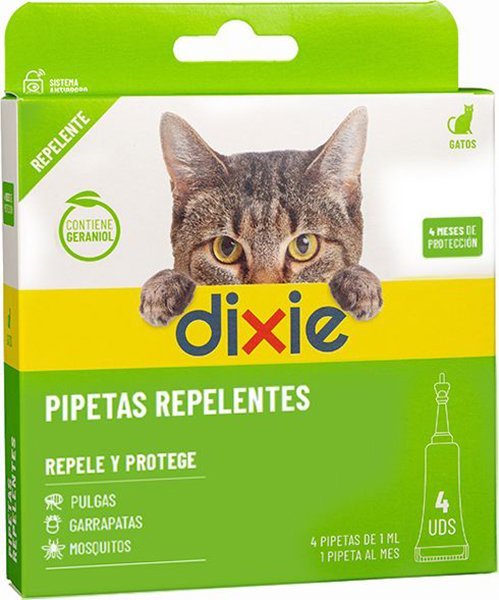 DIXIE DIXIE ΑΠΩΘΗΤΙΚΕΣ ΑΜΠΟΥΛΕΣ ΓΕΡΑΝΙΟΛΗΣ ΓΙΑ ΓΑΤΑ (4 ΠΙΠΕΤΕΣ)
