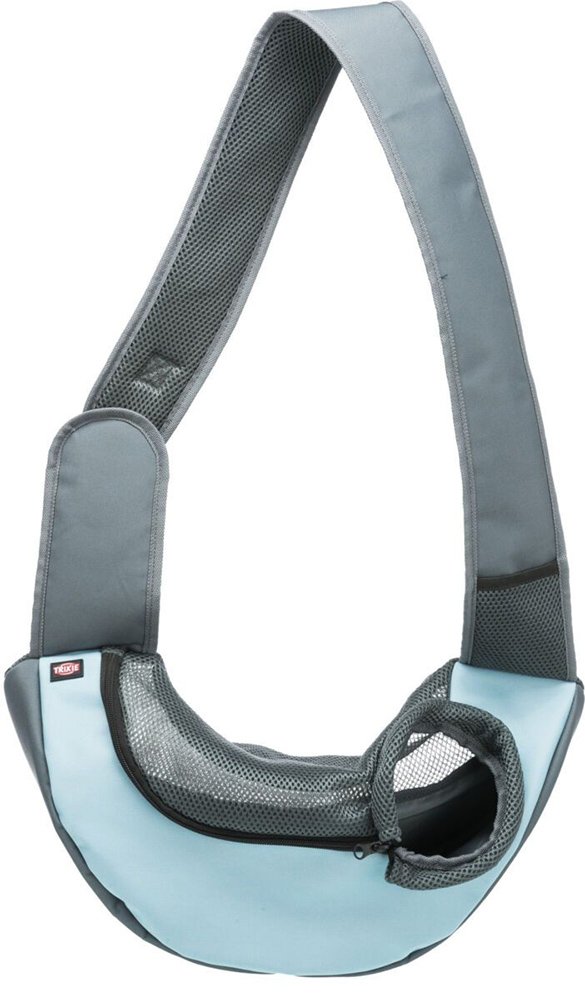 TRIXIE ΤΣΑΝΤΑ ΜΕΤΑΦΟΡΑΣ TRIXIE SLING FRONT CARRIER 50X25X18 CM ΓΑΛΑΖΙΟ/ΓΚΡΙ