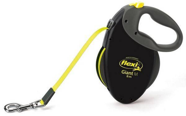 ΟΔΗΓΟΣ FLEXI GIANT ΜΑΥΡΟ 25KG 8M SMALL-MEDIUM