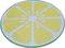   NOBBY MAT LEMON DISC M (60CM)