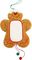 ZEZE GINGERBREAD SCRATCHING MAT (76X58CM)