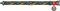  WAUDOG BATMAN BRIGHT METAL FASTEX (25MM / 31-49CM)