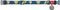  WAUDOG LOONEY 4 PLASTIC FASTEX (25MM / 31-49CM)