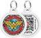 ��������� WAUDOG METAL PET TAG WONDER WOMAN (...