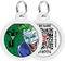 ΤΑΥΤΟΤΗΤΑ WAUDOG METAL PET TAG JOKER GREEN (25MM) ΤΑΥΤΟΤΗΤΑ WAUDOG METAL PET TAG JOKER GREEN (25MM)