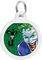 ΤΑΥΤΟΤΗΤΑ WAUDOG METAL PET TAG JOKER GREEN (25MM) ΤΑΥΤΟΤΗΤΑ WAUDOG METAL PET TAG JOKER GREEN (25MM)