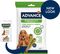   ADVANCE DOG DENTAL CARE STICK MEDIUM (4X180GR)