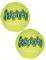   KONG AIR SQUEAKER TENNIS BALL (2) L