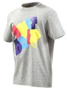 JUST DO IT BRICKS TEE / DK GREY HEATHER(M)