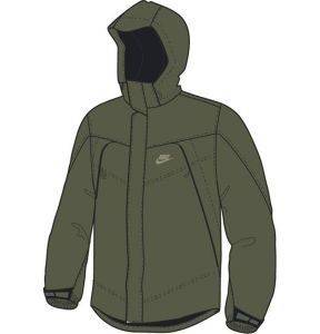 HEAVY PADDED JACKET/ DARK ARMY (L)