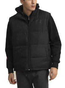   RUSSELL ATHLETIC GILET WITH CONCEALED HOOD  (S)