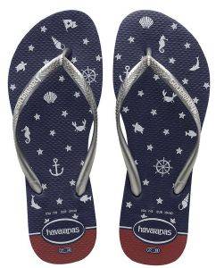 ΣΑΓΙΟΝΑΡΑ HAVAIANAS SLIM NAUTICAL ΜΠΛΕ/ΑΣΗΜΙ (35-36) ΣΑΓΙΟΝΑΡΑ HAVAIANAS SLIM NAUTICAL ΜΠΛΕ/ΑΣΗΜΙ (35-36)