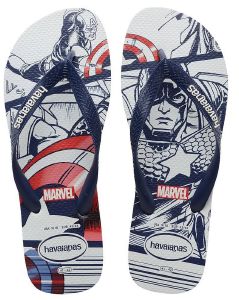 ��������� HAVAIANAS TOP MARVEL �����/���� (BR:29/30,EUR:31/32)