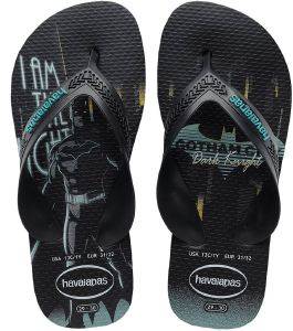 ��������� HAVAIANAS KIDS MAX HEROIS ����� (BR:29/30,EUR:31/32)
