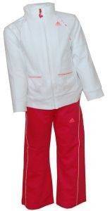ΦΟΡΜΑ ADIGIRL TRACK SUIT ΑΣΠΡΟ/ΚΟΚΚΙΝΟ (128 CM) ΦΟΡΜΑ ADIGIRL TRACK SUIT ΑΣΠΡΟ/ΚΟΚΚΙΝΟ (128 CM)