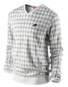 ������� CLUB V-NECK LONG SLEEVE TOP �����/����� (L)