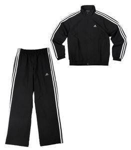 ΦΟΡΜΑ ESSENTIALS 3S TRACKSUIT WOVEN ΜΑΥΡΟ (M) ΦΟΡΜΑ ESSENTIALS 3S TRACKSUIT WOVEN ΜΑΥΡΟ (M)